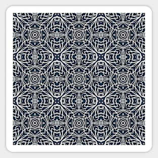 Abstract pattern in Oriental style Sticker